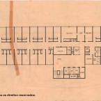 Hospital de Clinicas de Pelotas. Jarbas Karman e Alfred Willer, 1956. 5º pavimento
